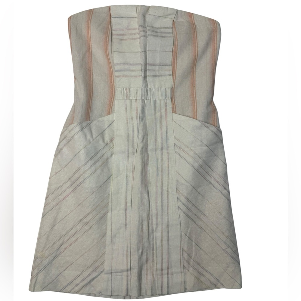 Coincidence & Chance Strapless Striped Mini Dress | Size‎ S